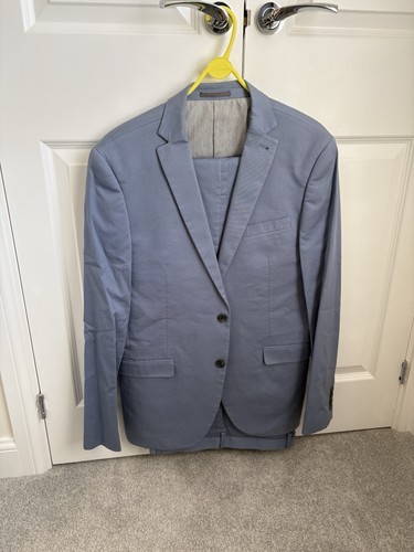 Men navy blue piece - 2-piece, suit