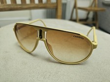 HTF Vintage Carrera "Champion" Sunglasses - Italy - Original - Yellow - Rare