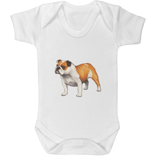 English bulldog baby grow - bulldog',
