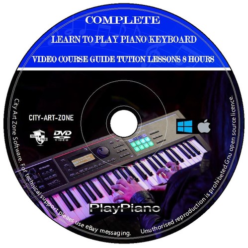 Complete piano keyboard video - complete,