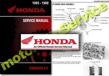 Honda CBR600 F3 Service Workshop Repair Shop Manual 1995 1996 1997 1998 CBR600F
