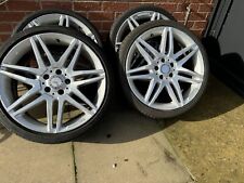 Alloy wheels and tyres  Mercedes 19” AMG set of 4.