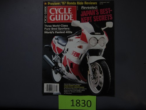 February 1987 cycle guide - 1987,