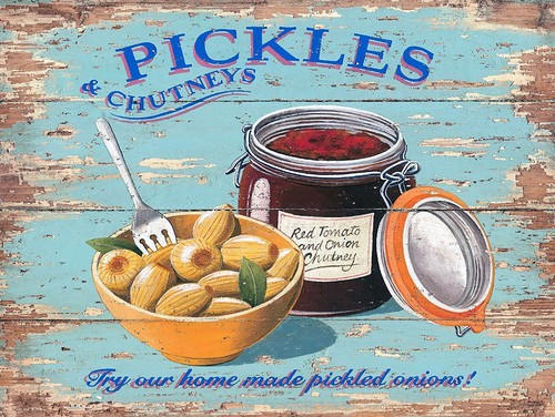 Pickles and chutney - and, retro