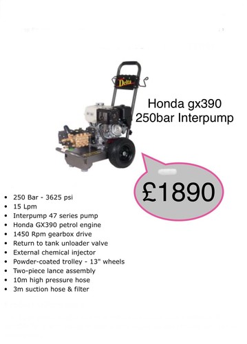 Honda gx390 petrol pressure - gx390,