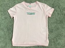 Girls Tommy Hilfiger Pink T-Shirt 140 cm 10 Years