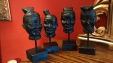 Statue Bust Head Asian