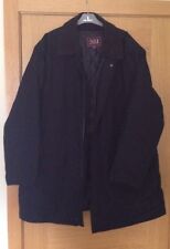 ORIGINAL NEWPORT HARBOUR MENS BLACK WAXED OUTDOOR JACKET SIZE 2XL