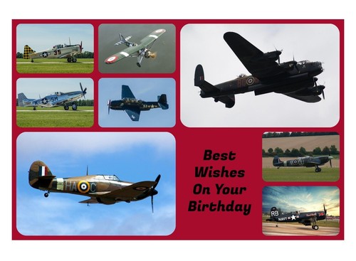 Happy birthday old aeroplanes - happy,
