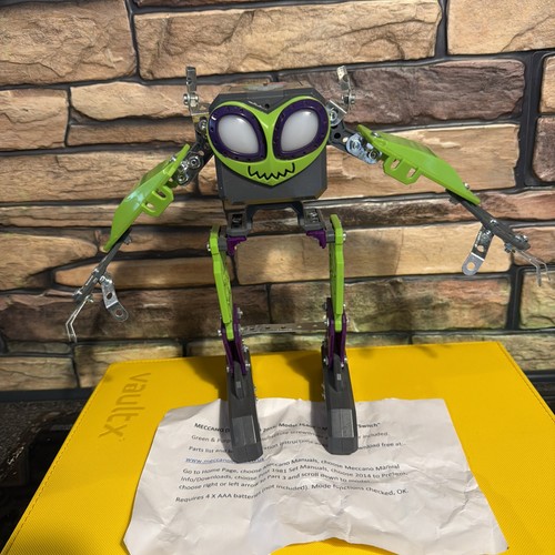 Meccano micronoid green switch - micronoid,