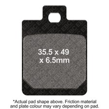 EBC Motorcycle Brakes SFA Series Scooter Organic Pads For Lambretta SFA260