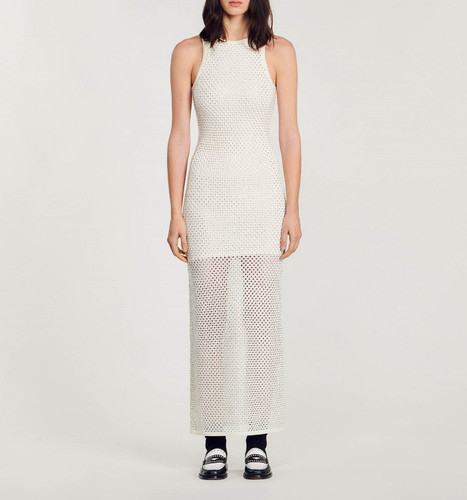 Sandro women ecru - ecru, knit