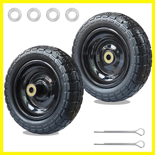 Flat replacement wheels - 10",