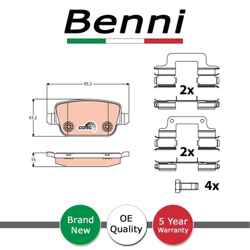 Brake pads set - brake,