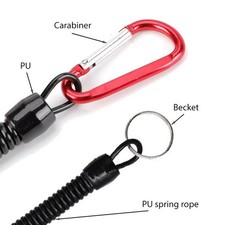 Elastic Lanyard Spiral Spring