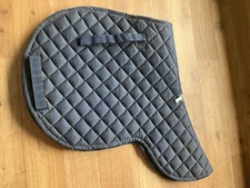 Dark blue Roma numnah wither pad full size 