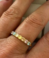 Diamonique 1ct tw Pastel