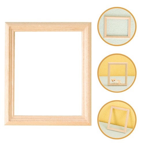 Pcs wooden miniature tiny - pcs,