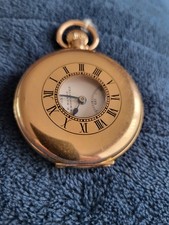 Antique Gold Plated Rone Half