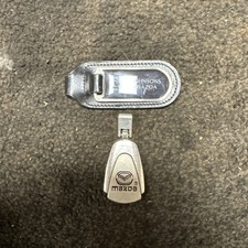 Mazda Dealer Dealership Keyring Key Ring - Vintage Leather Key Fob Tamworth