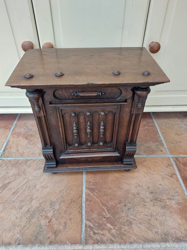 Vintage small dark - , oak