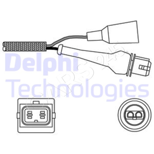 Lambda sensor delphi fits - delphi, audi