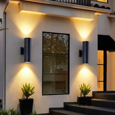 2 Pack 18'' Outdoor Wall LED