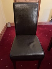 Real Leather Dining Chairs