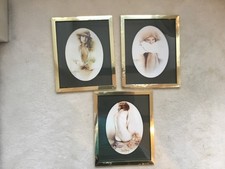 3 x Vintage Sara Moon Framed