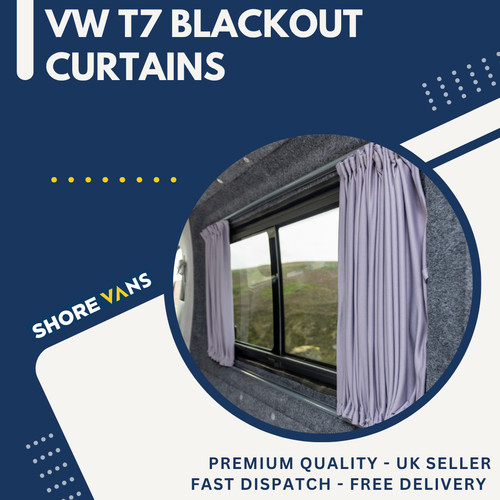 Blackout van curtains - t7,