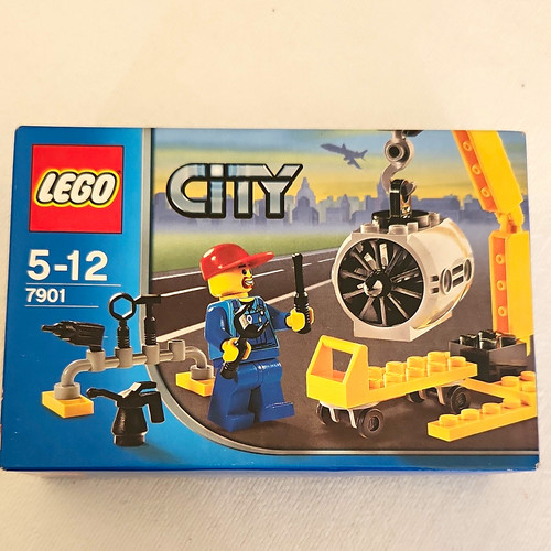 Lego city airport airplane - airport,