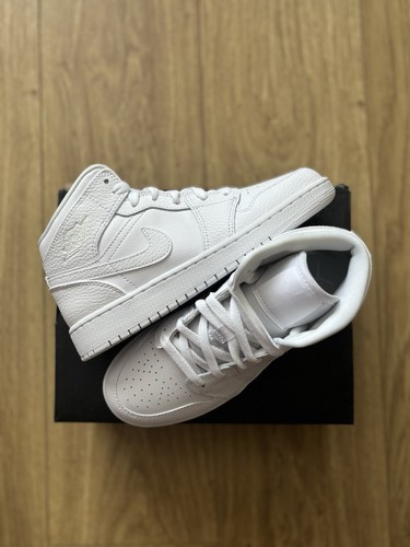 Jordan mid triple white - triple,