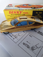 Vintage Dinky 352 Ed Strakers Car (1971-75) Gerry Anderson's UFO VVGC "Original"