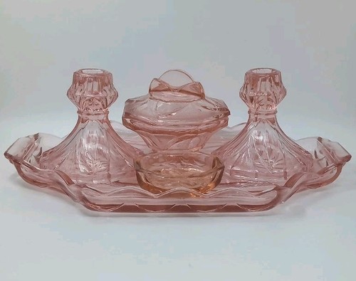 Vintage sowerby pink glass - vintage,
