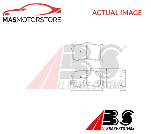 Brake pads set braking pad - brake,
