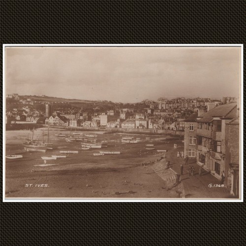 Ives cornwall real photo - cornwall,