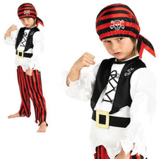 Boys Pirate Fancy Dress Childs