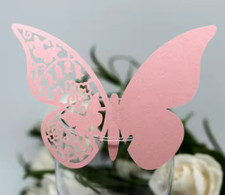 Butterfly Place Cards Glasstop
