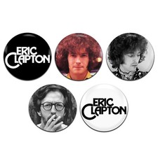 5x Eric Clapton Rock 25mm / 1