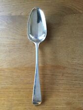 ANTIQUE HESTER BATEMAN SOLID SILVER OLD ENGLISH TABLE SPOON LONDON 1780