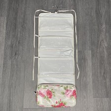 Cath Kidston Toiletry Bag Travel Fold Up Wash Kit Pouch Bathroom Floral Roses