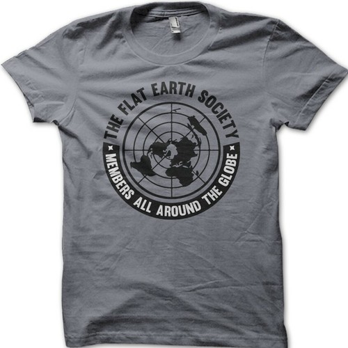 Flat earth society has members - flat,