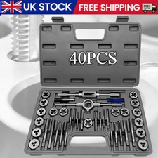 40Pc Tap & Die Set Metric