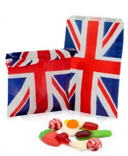 Union jack paper - bags,