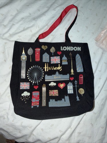 Harrods london signature tote - harrods,