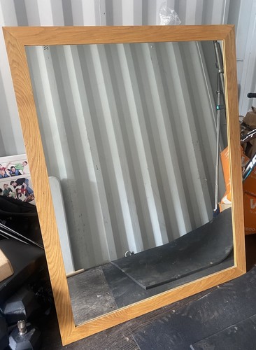 Huge oak framed - oak, mirror