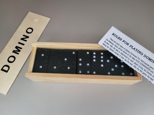 Classic dominoes game set - dominoes,