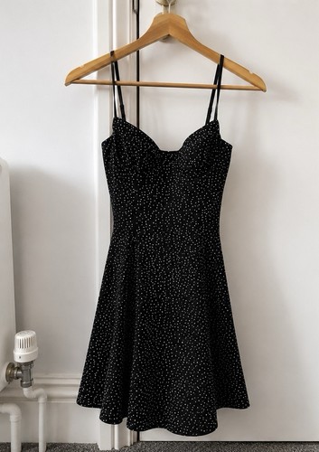 American apparel black polka - apparel,
