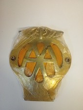 Vintage Car Badge - AA Member