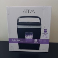 Ativa Paper Shredder 6 Sheet